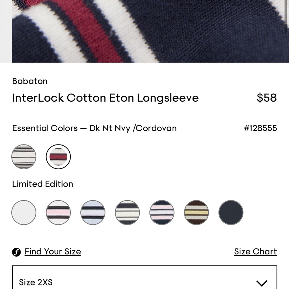 Aritzia Babaton Interlock Eton Cotton Longsleeve - Picture 10 of 12